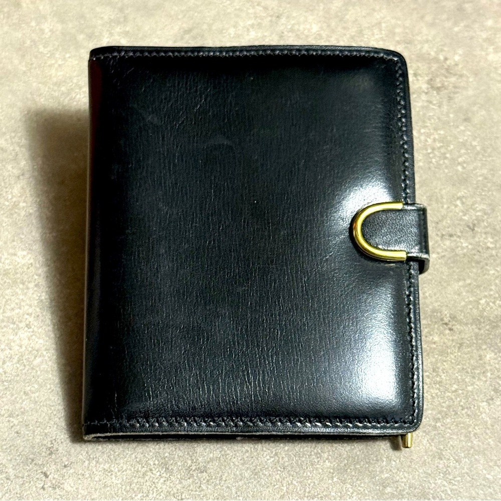 VINTAGE MIGNON PARIS CARD CASE/AGENDA W/ ORIGINAL PENCIL